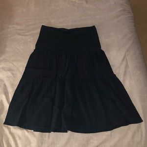 Banana Republic Mid-calf Ruffled Skirt Size 4